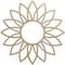 Ekena Millwork Daisy Wood Fretwork Pierced Ceiling Medallion, Hickory, 36"OD x 13 7/8"ID x 1/4"T CMWP36X36X0250DAHI - alternate 1